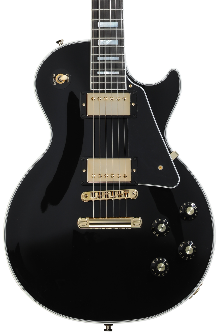 Gibson '70s Les Paul Custom Electric Guitar - Ebony